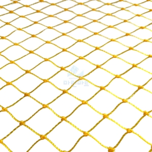 노란색 그물망 황색 PE망 울타리망 메쉬망 안전펜스