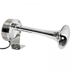 스텐 싱글 전자 혼 보트 트럼펫 기적 경적 나팔 크락션 12V 중형
