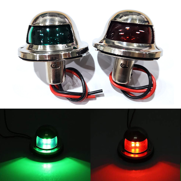 보트 항해등 세트 좌현등 우현등 야간항해