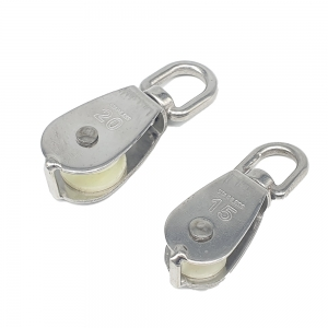 스텐 도르래 풀리블록 소형 미니 도르레 나이론쉬브 15mm