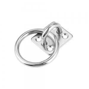 스텐 벽걸이 링 후크 로프 해먹 문 천정 고리 유볼트 아이 플레이트