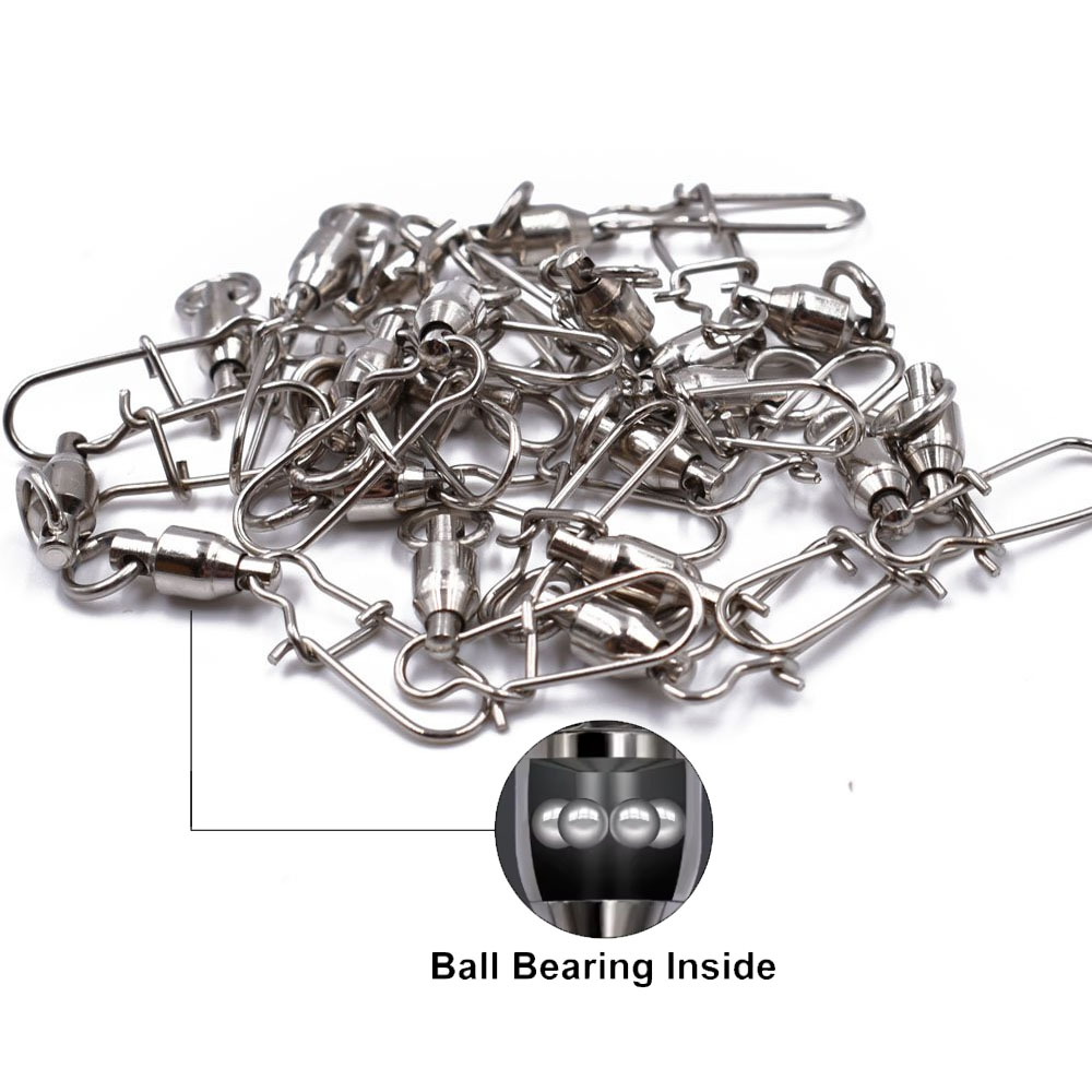 볼베어링 듀오락 스냅 10개 이지클립 8자 핀도래 자작채비