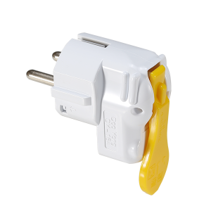 원터치 플러그 접지형 ㄱ자 고리달린 플러그 쉽게 빠지는 전기코드