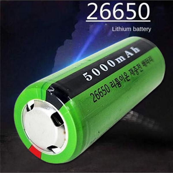 26650 리튬이온 충전지 보호회로 3.7V 5000mAh