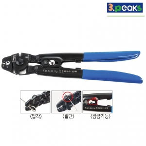 슬리브 압착기 알루미늄 페럴 페룰 와이어 로프 압착 클램프 낚시 채비