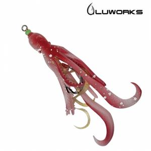 쿠루쿠루 자이언트 타코 2 대구라바 채비 스커트 바늘 타이라바 문어