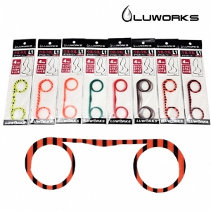 루웍스 타이라바 스커트 쿠루쿠루 숏컬리 참돔 대구 넥타이 채비 파츠