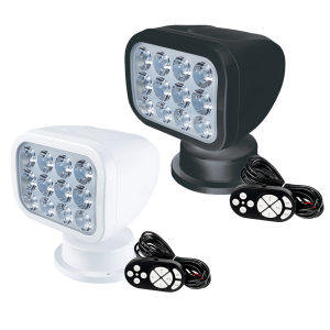 LED 전동 써치 라이트 보트 선박 차량 탐조등 유선 무선 12V 24V