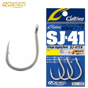 오너 컬티바 스팅어 지깅 어시스트 훅 바늘 SJ-41TN