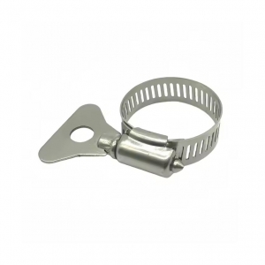 스텐 손잡이 호스밴드 클램프 반도 수도 호스 클립 미니소