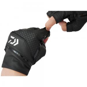 다이와 벗기편한 낚시장갑 인조가죽 3컷 DG-2225