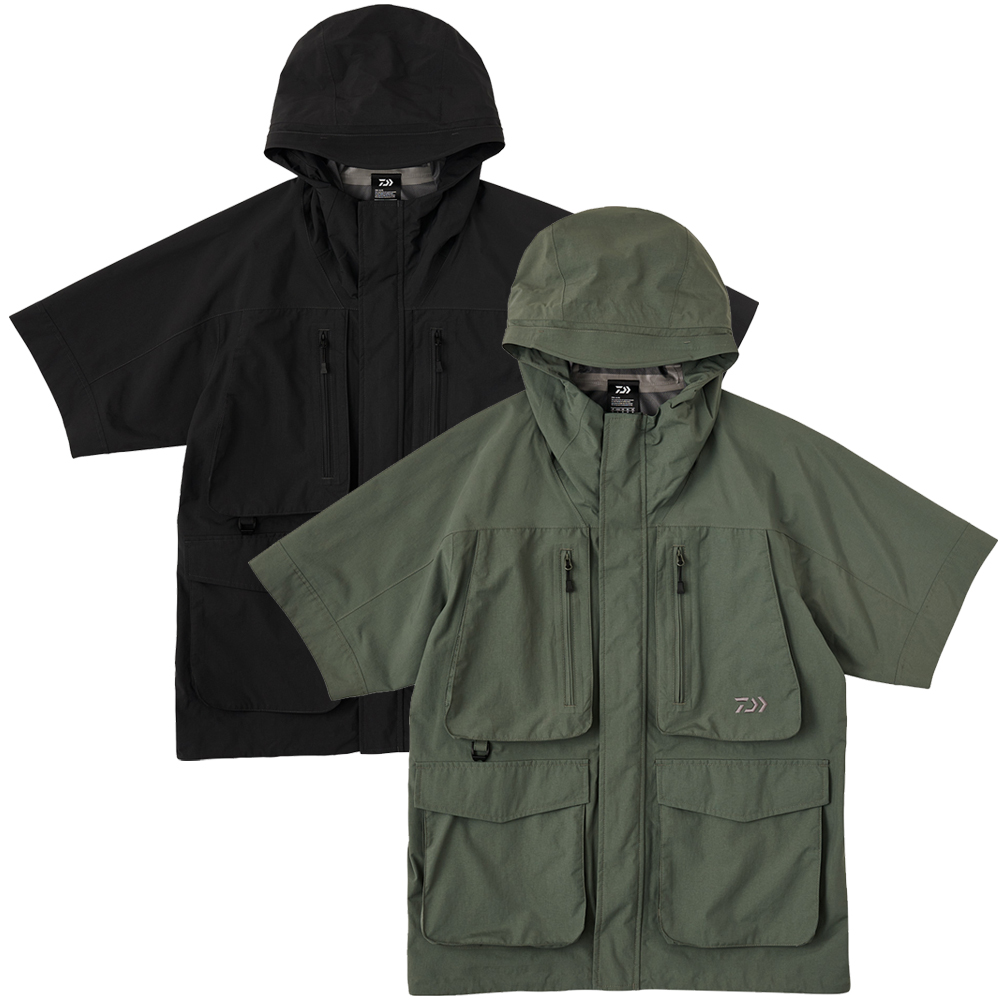 다이와 낚시복 스트림 반팔 레인자켓 DJ-2724J