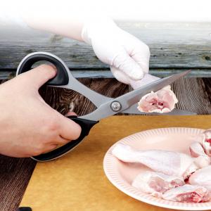 티타늄 뼈가위 닭 고기 뼈 손질 삼겹살 대게 생선 캠핑 가위