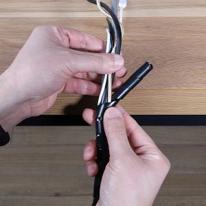 헤리칼밴드 보트 전선정리 매직 케이블 컴퓨터 강아지 고양이 전기선 보호 5m