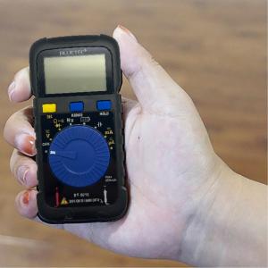 포켓형 디지털 테스터기 초소형 직류 교류 전압 전기 전류 멀티 미터 측정