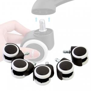 교체용 의자바퀴 부품 교체 무소음 우레탄 캐스터 가구 바퀴 5개