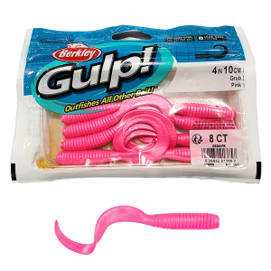 버클리 걸프 SW 그럽웜 4인치 광어 우럭 농어 웜 집어제