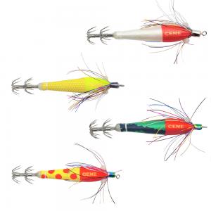 카포스 더세네 틴셀 라이트 에기 2.5호 한치 갑오징어 주꾸미 야광