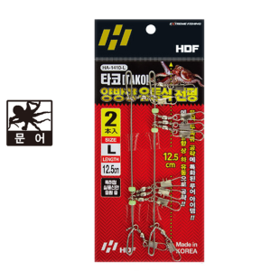 타코 양방향 유동식 천평 문어 편대 채비 HA-1410