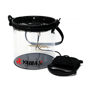 야이바엑스 원형 투명 두레박 조과통 살림통 KYBC