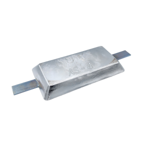 아연판 징크 아노드 희생양극 용접타입 선체 부식방지 아연합금 AS-4