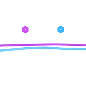 초 장축광 야광 튜브 케이무라 퍼플 블루 고축광 갈치 자작채비 육각 1m