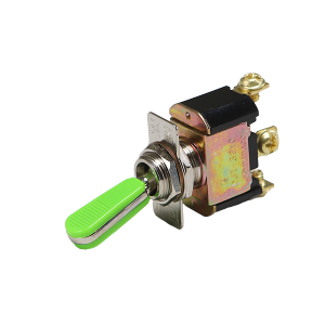 토글 스위치 방수 녹색 평 손잡이 3핀2단