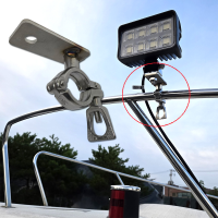 스텐 파이프 행거 홀 브라켓 보트 핸드레일 써치라이트 선상 받침대 고정 장치