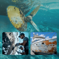 초음파 방오 시스템 보트 선박 따개비 수중 생물 부착 방어 기계