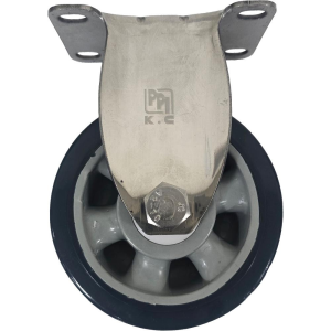 스텐 캐스터 녹방지 바퀴 운반 주방 병원 구르마 125mm