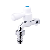 국산 수도 꼭지 원터치 커플링 원스톱 수전 발코니 밸브