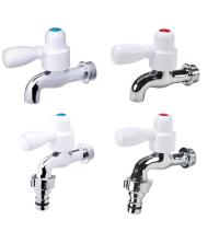 국산 수도 꼭지 원터치 커플링 원스톱 수전 발코니 밸브