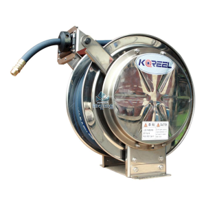 코릴 스텐 자동 워터릴 RWA-STS 선박 산업용 주방청소 호스릴 스텐레스