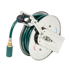 코릴 스텐 자동 워터릴 TWA-N-SUS 식당 주방 청소 호스릴 스텐레스