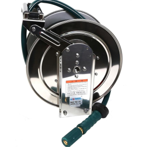 코릴 스텐 자동 워터릴 TWA 식당 주방 식품공장 청소 호스릴 스텐레스