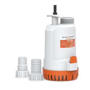 빌지펌프 수동 수중 펌프 잠수펌프 씨플로 12V 1500GPH