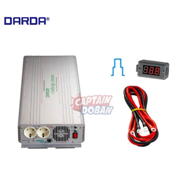 인버터(유사계단파 DC12V 4000W) 보트 캠핑카 카라반 자동차 차박