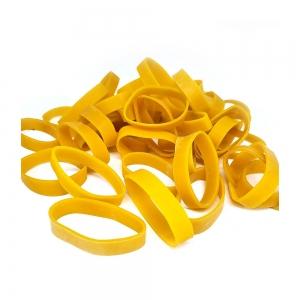 노랑 대형 고무밴드 500개 꽃게 통발 굵은 고무줄 생고무
