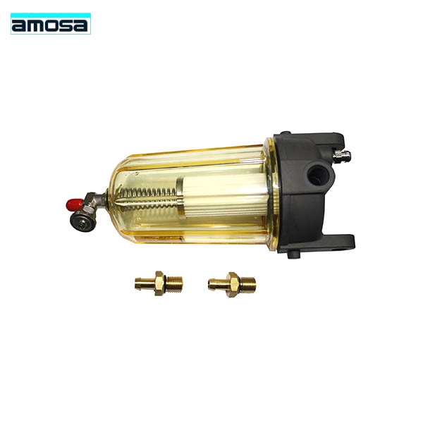 AMOSA 유수분리 필터세트 보트 선외기 엔진 수분분리기 OB-0005