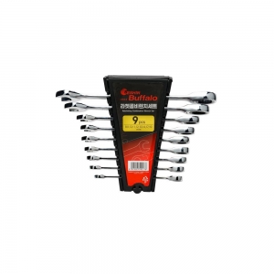 세신 버팔로 기어렌치 세트 스패너 라쳇렌치 깔깔이 9pcs