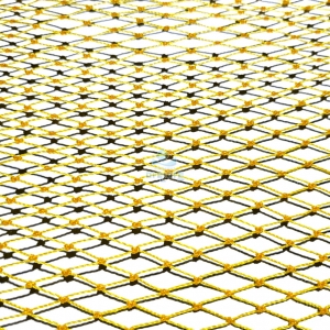 노란색 그물망 양계망 울타리망 메쉬망 안전펜스 2m x 길이선택