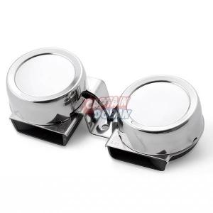 스텐 더블 전자 혼 보트 트럭 쌍혼 터빈형 기적 경적 나팔 크락션 12V