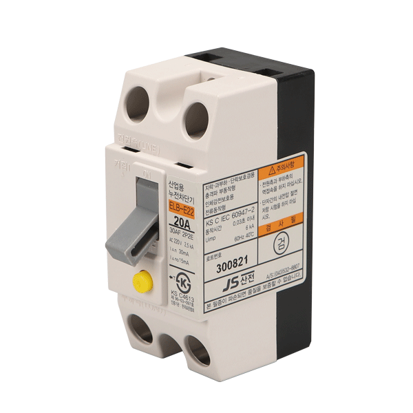 누전차단기 단상 전기 산업용 서킷 브레이커 20A
