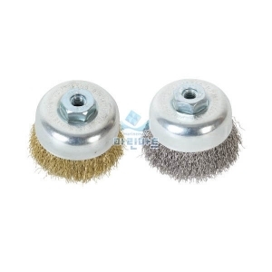 컵형 브러시 에어 그라인더 컵 철 브러쉬