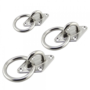 스텐 벽걸이 링 후크 로프 해먹 문 천정 고리 유볼트 아이 플레이트