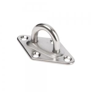 스텐 벽걸이 후크 로프 해먹 문 천정 고리 유볼트 아이 플레이트