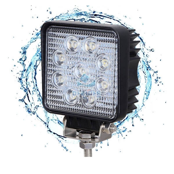 LED 사각 써치라이트 작업등 12V 24V 1182-27W