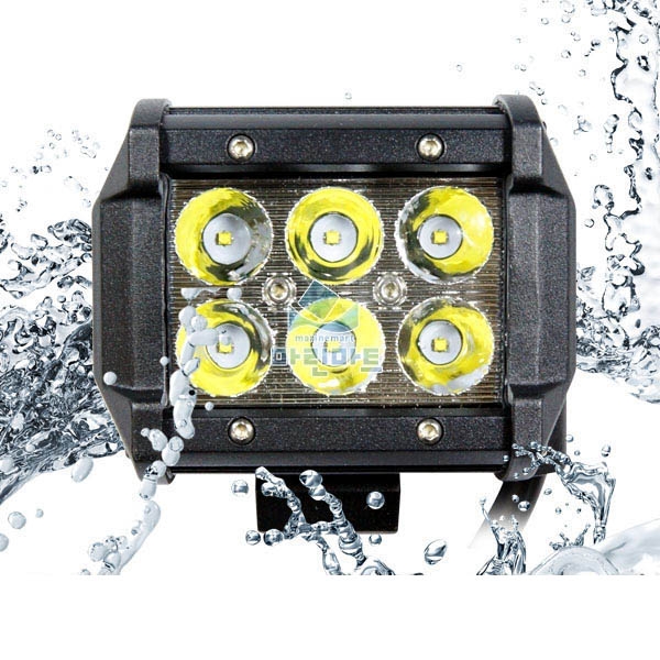 LED 써치라이트 방수 작업등 보트 중장비 자동차 12-24V 18W