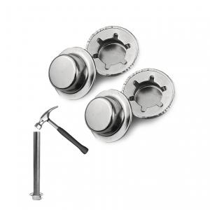 캡 너트 킬롤러 샤프트 마감 너트 트레일러 회전 고무 롤러 축 마감