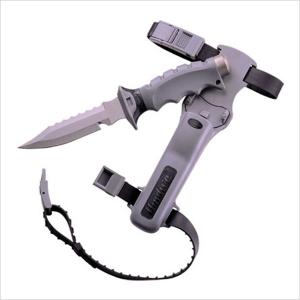 다이버용 티타늄 스텐 나이프 잠수용 칼 Unidive DF-601AT